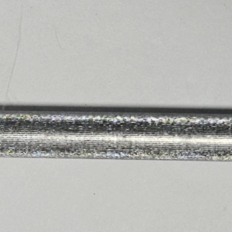 Vintage Black Handle Diamond Coated Knife Sharpening Steel Honing Rod image 10