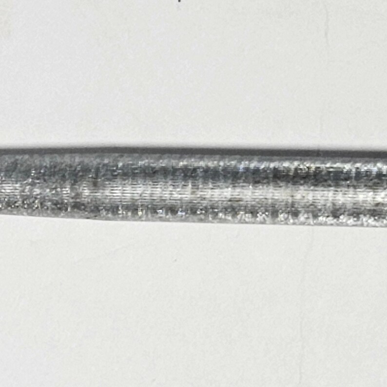 Vintage Black Handle Diamond Coated Knife Sharpening Steel Honing Rod image 11