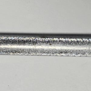 Vintage Black Handle Diamond Coated Knife Sharpening Steel Honing Rod image 9