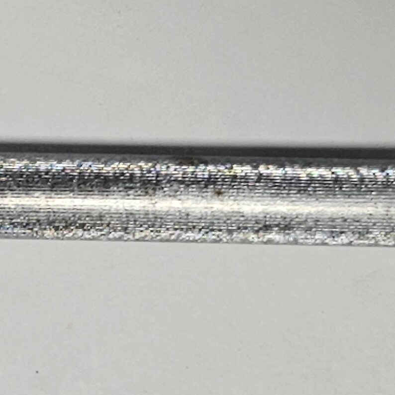 Vintage Black Handle Diamond Coated Knife Sharpening Steel Honing Rod image 9