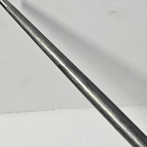 Vintage Turned Wood Handle Knife Sharpening Steel Honing Rod image 10