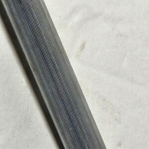 Vintage Burgundy Handle Knife Sharpening Steel Honing Rod image 8