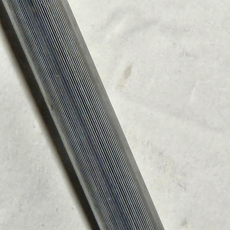 Vintage Burgundy Handle Knife Sharpening Steel Honing Rod image 8