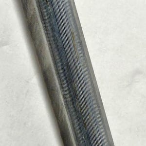 Vintage Burgundy Handle Knife Sharpening Steel Honing Rod image 7