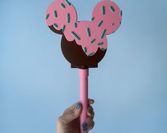 Maus-Eiscreme-Bar mit Zuckerguss Tap To Pay Stab - Streusel-Zuckerguss-Kartenhalter