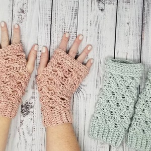 CROCHET GLOVES PATTERN, Arm Warmer Pattern, hygge crochet fingerless gloves, easy crochet pattern, easy pattern, fingerless driving gloves