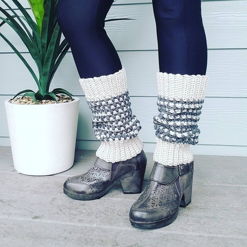 Easy Crochet Boot Socks Pattern CROCHET PATTERN Multicolor Etsy