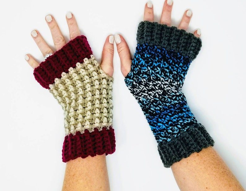CROCHET PATTERN, Hygge crochet fingerless gloves pattern, Crochet Glove PATTERN, easy crochet pattern, easy glove pattern, driving gloves image 10