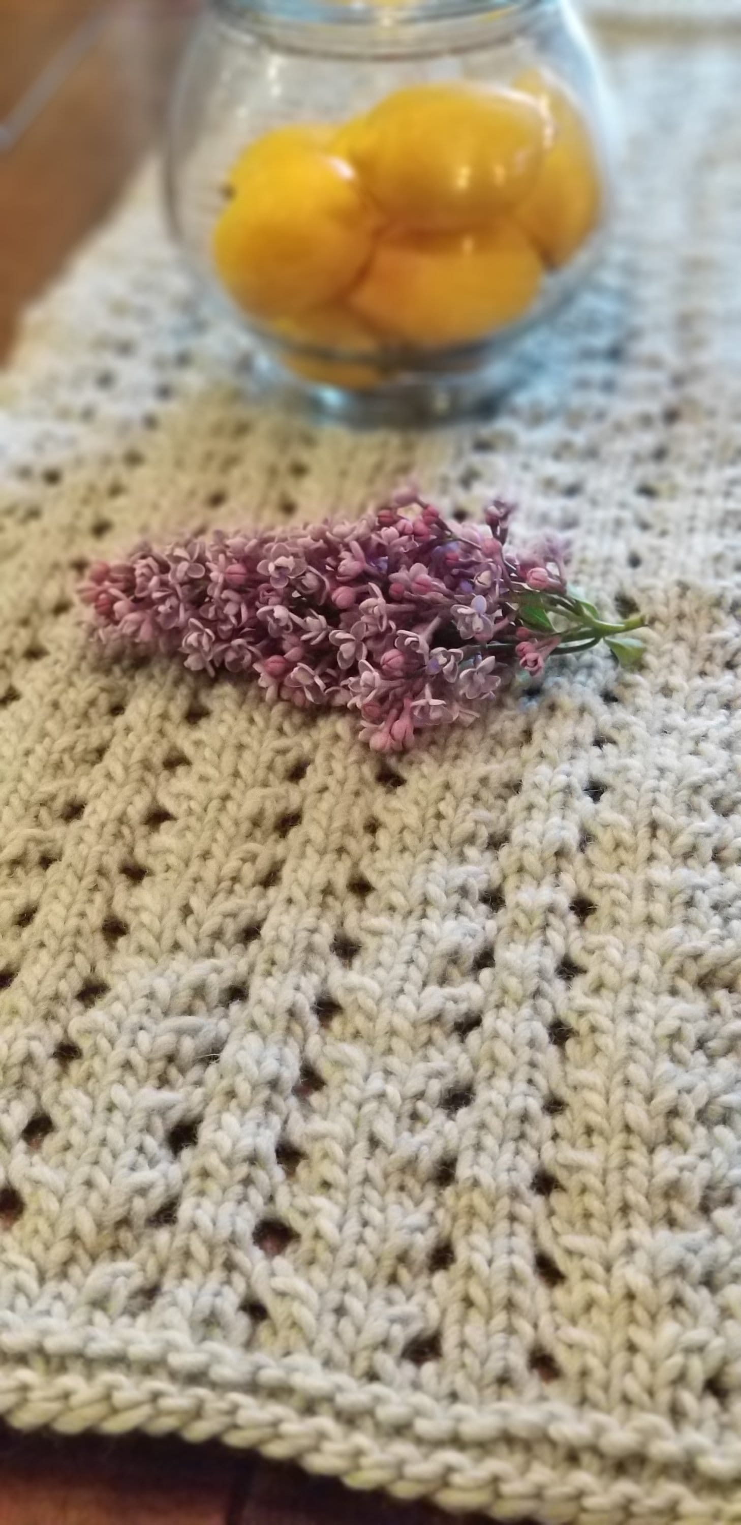 Easy Knitted Table Runner Pattern Home decor pattern Etsy