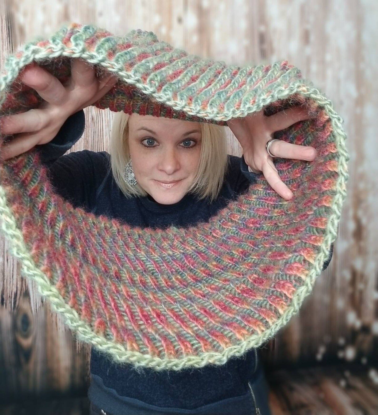 KNITTING PATTERN How to knit 2 color brioche in the round Etsy