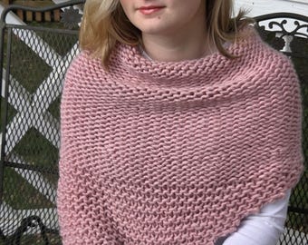 KNITTING PATTERN, 18th century knitted shawl pattern, Highlander Wrap knitting Pattern, Sassenach Outlander shawl, mobius Shawl pattern