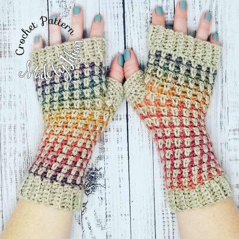 CROCHET PATTERN, Hygge crochet fingerless gloves pattern, Crochet Glove PATTERN, easy crochet pattern, easy glove pattern, driving gloves, madebyliliandesigns