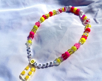 Hot Stuff Kandi Charm Necklace | Rave & Festival Accessory
