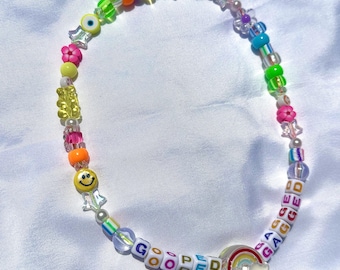 Gooped and Gagged Kandi Necklace | Rave & Festival Accessory