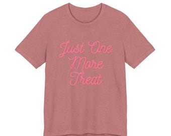 Nur noch ein Leckerli - Hundeliebhaber-Shirt, verspieltes Script-Haustier-T-Shirt