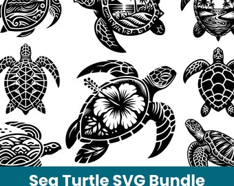 Sea Turtle SVG Bundle