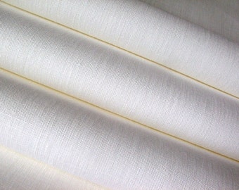 White Linen Eco Friendly Fabric--Organic Natural Linen Tissue NO FINISHING--DIY Projects--Wholesale Available