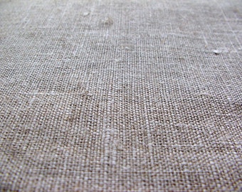 Canvas Fabric--Linen Organic Natural Thick Pure Flax Eco Friendly Fabric--No Finishing--DIY projects--wholesale available