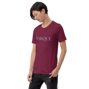 MARQUE Minimalist Organic- Feel Cotton t-shirt | Authentic Simplicity Aesthetic Tee | Premium Unisex Custom Apparel