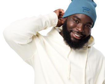 Embroidered Montreal Canada Organic Cotton Beanie | Ribbed Everyday Hat