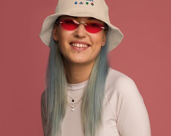 Embroidered Montreal Canada Organic Bucket Hat | 100% Cotton Twill Hat