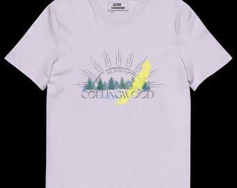 COLLINGWOOD Unisex Organic Cotton Creator 2.0 T-Shirt | Desert Dust, Lavender, White