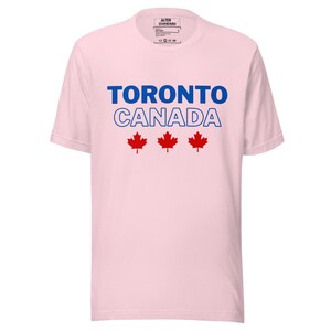 T-shirt met esdoornblad, Canada | Uniseks Canadees souvenir-T-shirt afbeelding 6
