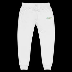 Custom Embroidered Fleece Joggers - You deserve everything- Unisex fleece sweatpants image 1
