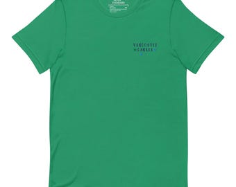 Besticktes Vancouver Canada T-Shirt | Minimalist Stars Baumwolle Unisex T-Shirt