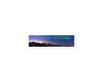 Blasenfreie Vinyl-Autoaufkleber | Toronto Skyline wasserfester Aufkleber - You verdienen alles