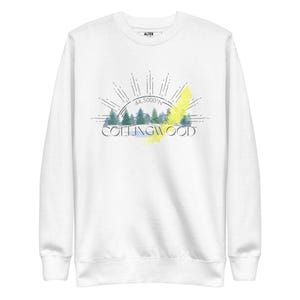 COLLINGWOOD Unisex Premium Sweatshirt | Lavender, Latte, Bone, White| Premium Soft Cotton Pullover