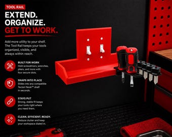 Tecton Nook™ – Tool Rail Module