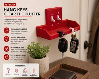 Tecton Nook™ – Key Hook Module