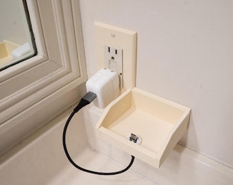 Tecton Nook™ – Solo Charge Wall Plate (Decora)