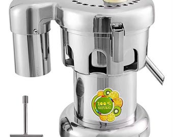 Commercial Stainless Steel Centrifugal Juice Extractor for Fruit and Vegetables
