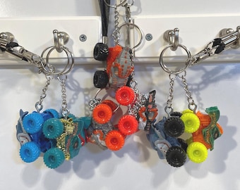 Monster Truck Mini Jams Spin Master Keychain w/ Lanyard Clip - CHOOSE - Megalodon, Dragon, Thunder Roarus