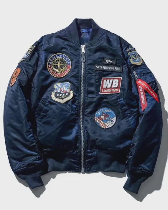 STRICT-G x ALPHA Mobile Suit Gundam White Base MA-1 Jacket