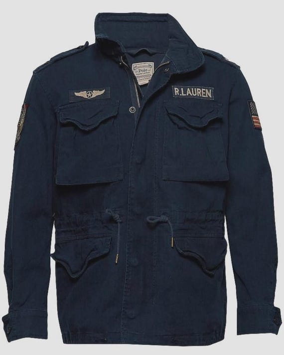 Polo Ralph Lauren M-65 Military Field Jacket: Classic Cotton Outerwear