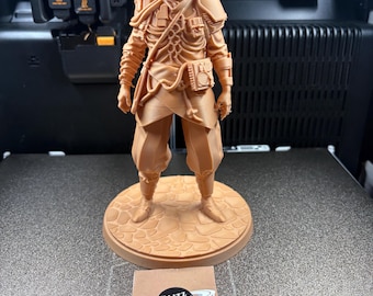 Arc Raiders Macrame Statue – 3D Printed Game Figure (5x5x8)