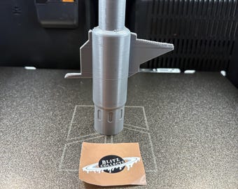 Fireball Burner 3D Printed Model – ARC Raiders Inspired Figure (4x1x5 inches)