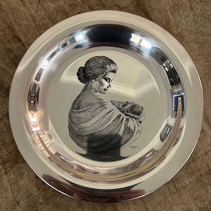 1972 Sterling Plate - Etsy