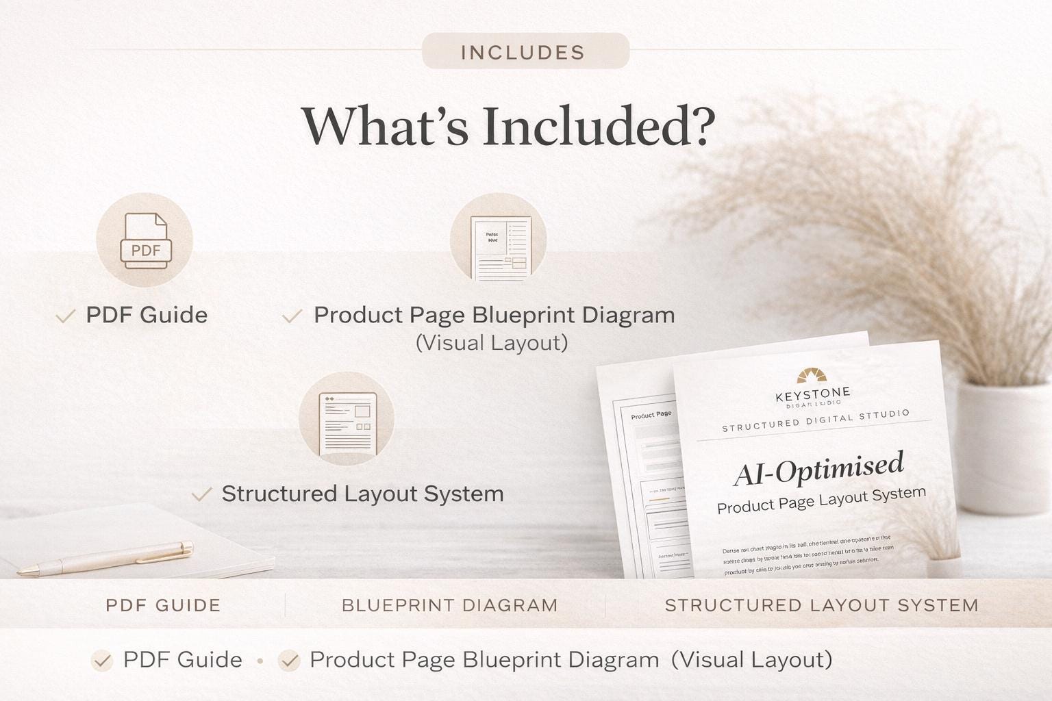 Shopify Product Page Layout Template for AI SEO & Conversion ...