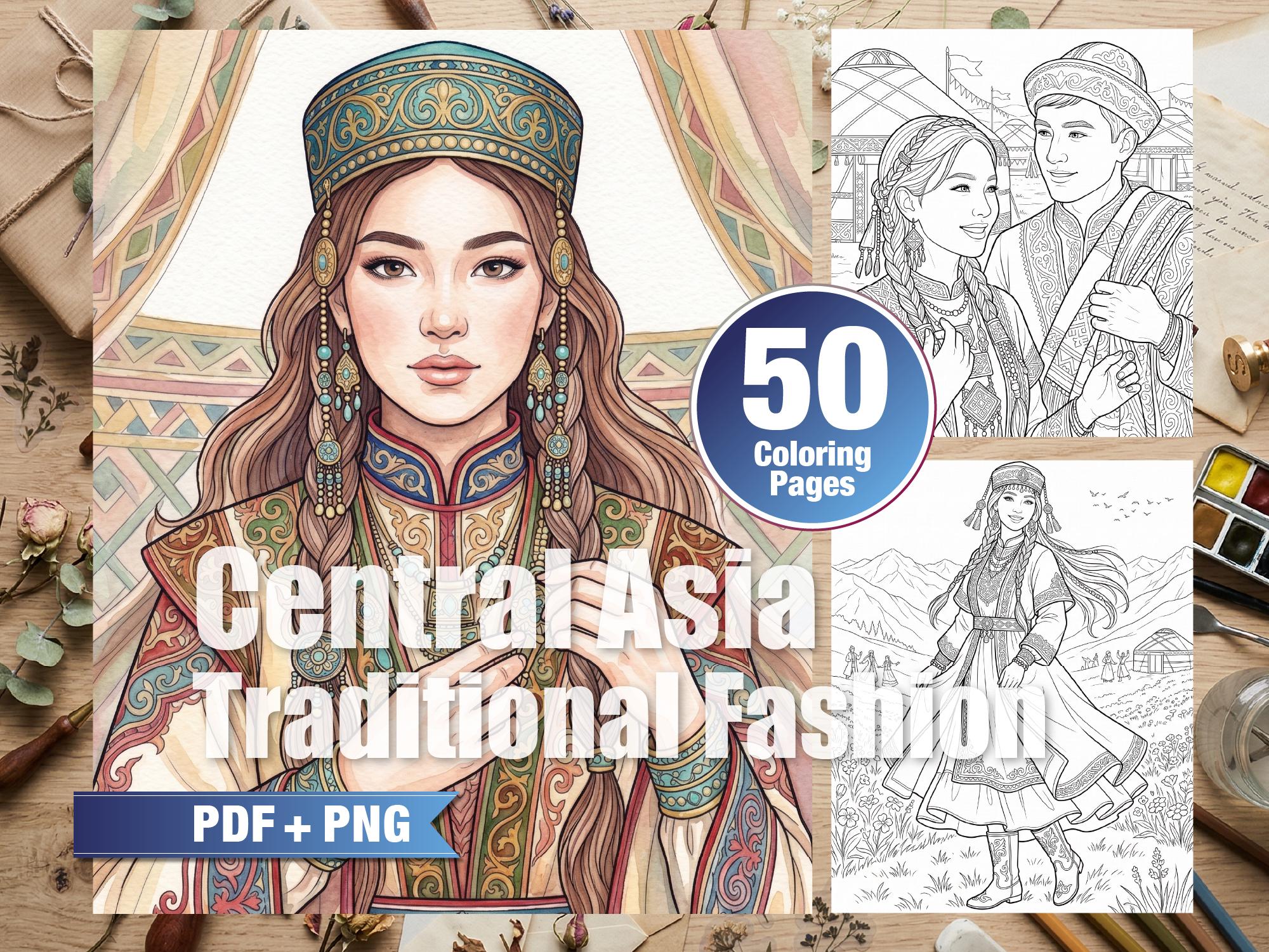 Kazakh folk costume - Etsy 日本