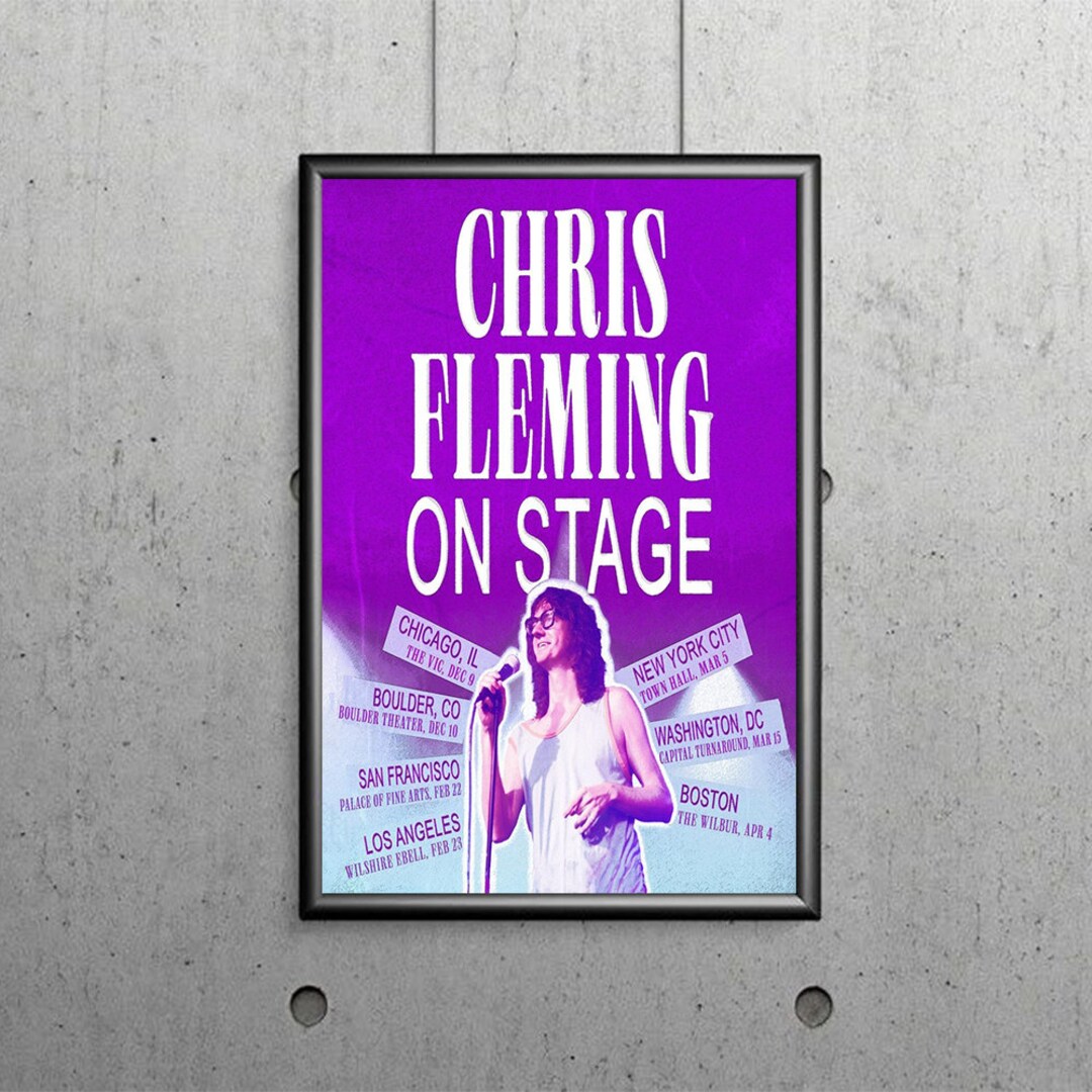 CHRIS FLEMING 20232024 Poster Home Decor Wall Decor Etsy
