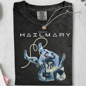 Project Hail Mary PNG, Space Sci Fi Graphic, Rocky Astronaut Theme Design, Book Inspired Digital Download, Nerd Shirt Design