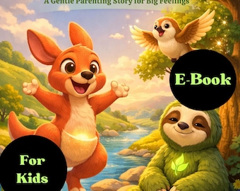 Hands Are for Helping, Not Hitting | Kiro & Friends Digital Toddler Book | Printable PDF Story