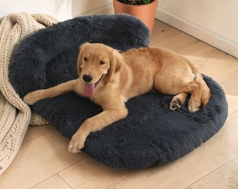 Orthopedic Plush Dog Bed, Waterproof Dog Couch, Warm Foam Pet Bed, Non-Slip Bottom Pet Mat, Pet Accessories
