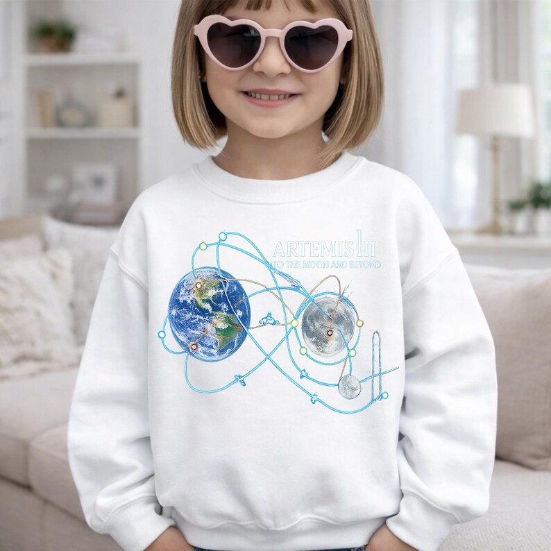 Artemis II 2026 Rocket Launch Shirt PNG, Future Moon Mission Tee PNG ...