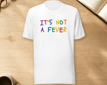 熱じゃないよTシャツ、おもしろい子育てTシャツ、新米パパママへのギフト
