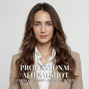 AI Headshot, Professionelles Geschäftsporträt, Linked-In-Profilbild, Moderner Charakter